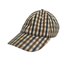 Aquascutum House Check Adjustable Cap - One Size Fits All
