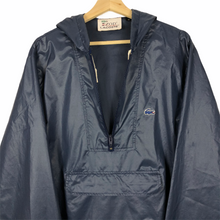 Load image into Gallery viewer, Vintage Navy Lacoste Izod Half Zip Cagoule - Medium (M) PTP 23&quot;
