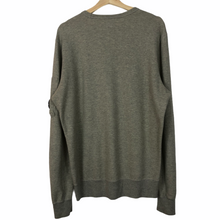 Load image into Gallery viewer, C.P Company Grey Crew Neck Lens Sweater - Large (L) PTP 22.5&quot;
