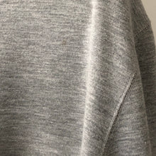 Load image into Gallery viewer, Ma.Strum Grey Half Zip Pullover Sweater - Small (S) PTP 21&quot;
