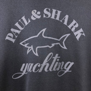 Paul and Shark Navy Logo Crew Neck Sweater - Large (L) PTP 21"