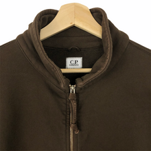 Load image into Gallery viewer, C.P Company Khaki Brown Watchviewer Zip Up - Large (L) PTP 23&quot;
