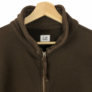 C.P Company Khaki Brown Watchviewer Zip Up - Large (L) PTP 23"