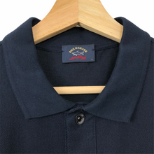 Load image into Gallery viewer, Paul and Shark Navy Short Sleeved Polo - Large (L) PTP 20.5&quot;
