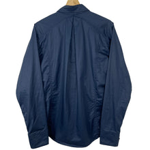 Load image into Gallery viewer, Ma.Strum Navy Blue Button Up Multi Pocket Overshirt - Medium (M) PTP 21.5&quot;
