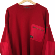 Load image into Gallery viewer, Vintage Paul and Shark Red Bretagne Sweater - Extra Large (XL) PTP 25&quot;
