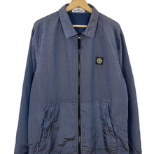 Load image into Gallery viewer, Stone Island Blue Weft Nylon Seersucker TC Overshirt - Extra Large (XL) PTP 24&quot;
