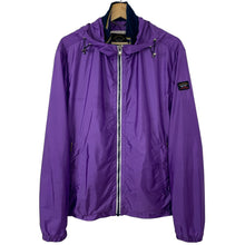 Load image into Gallery viewer, Paul and Shark Purple Hooded Logo Jacket - Large (L) PTP 21.5&quot;
