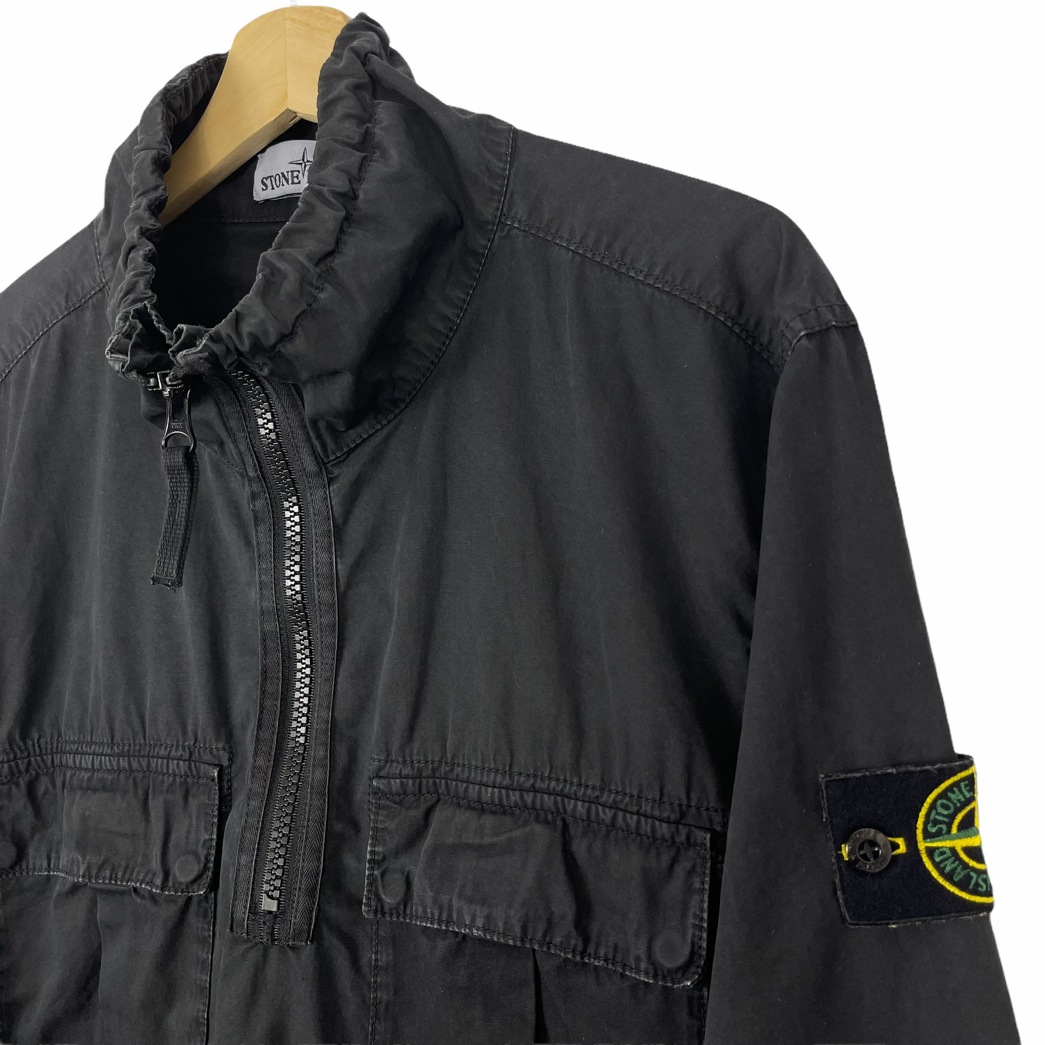 Stone island sales half zip smock