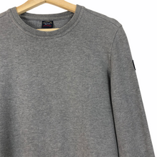 Load image into Gallery viewer, Paul and Shark Grey Crew Neck Sweater - Large (L) PTP 20.5&quot;
