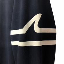 Load image into Gallery viewer, Paul and Shark Navy Logo Crew Neck Sweater - Extra Large (XL) PTP 22.5&quot;
