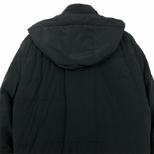 Load image into Gallery viewer, Paul and Shark Navy Padded Puffer Hooded Jacket - Medium (M) PTP 24&quot;
