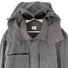 Load image into Gallery viewer, C.P Company Grey Goggle Hooded Overshirt - Extra Large (XL) PTP 24&quot;
