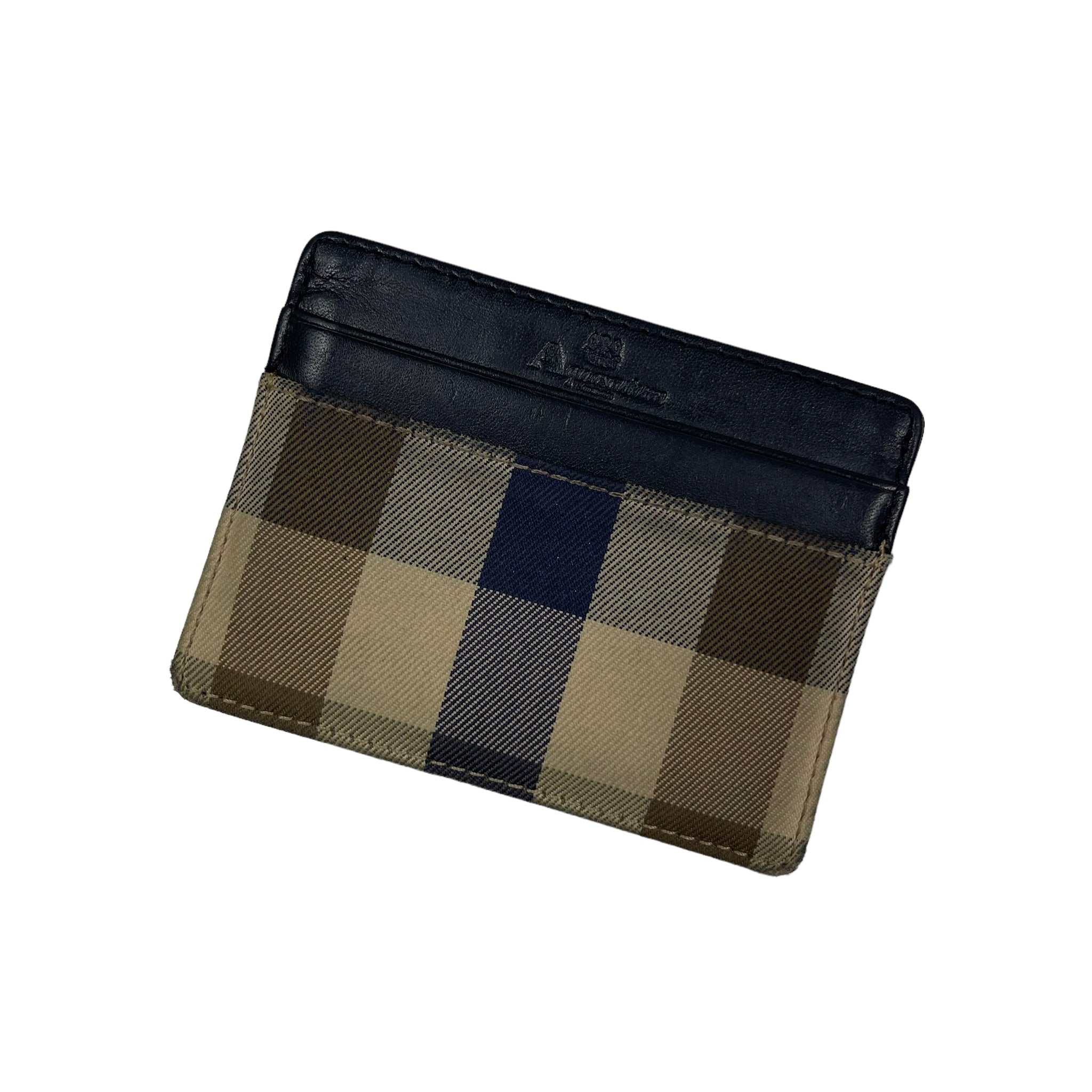 Aquascutum Classic Block Check Card Holder Wallet – SWADS MENSWEAR