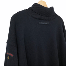 Load image into Gallery viewer, Vintage Paul and Shark Navy Bretagne Roll Neck - Extra Large (XL) PTP 25.5&quot;
