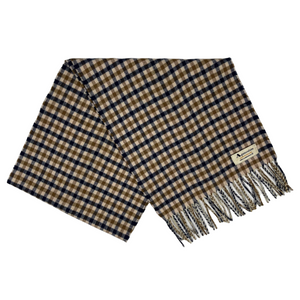 Aquascutum Classic House Check 100% Lambswool Scarf - One Size Fits All