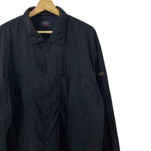 Load image into Gallery viewer, Paul and Shark Navy Econyl Nylon Metal Overshirt - Extra Large (XL) PTP 24.5&quot;
