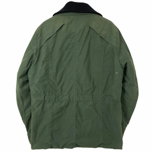 Ma.Strum Green Multi Pocket Padded Field Jacket - Large (L) PTP 24"