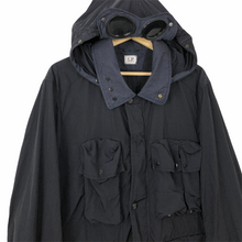 Load image into Gallery viewer, C.P Company Dark Navy Multi Pocket Goggle Jacket - 54 PTP 24.25&quot;
