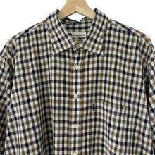 Load image into Gallery viewer, Aquascutum House Check Short Sleeved Shirt - Double Extra Large (XXL) PTP 28.5&quot;
