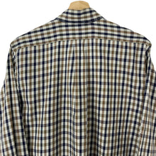 Load image into Gallery viewer, Aquascutum House Check Long Sleeved Shirt - Small (S) PTP 22.5&quot;
