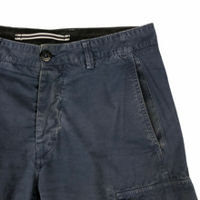 Load image into Gallery viewer, Stone Island Navy Blue Bermuda Cargo Shorts - W 30&quot;
