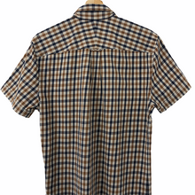 Load image into Gallery viewer, Aquascutum House Check Short Sleeved Shirt - Medium (M) PTP 20.75&quot;
