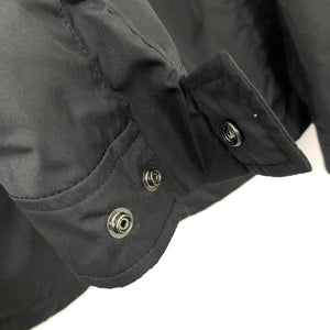 Paul and Shark Black Full Zip Logo Jacket - Medium (M) PTP 21"