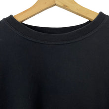 Load image into Gallery viewer, Paul and Shark Black Crew Neck Sweater - Extra Large (XL) PTP 24.25&quot;
