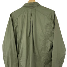 Load image into Gallery viewer, Ma.Strum Green Button Up Multi Pocket Overshirt - Small (S) PTP 21.75&quot;
