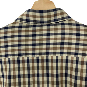 Aquascutum House Check Long Sleeved Shirt - Extra Large (XL) PTP 25.75"