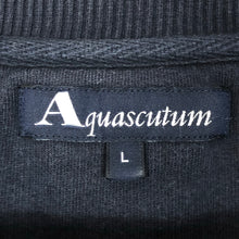 Load image into Gallery viewer, Aquascutum Navy Crew Neck Sweater - Large (L) PTP 24.25&quot;
