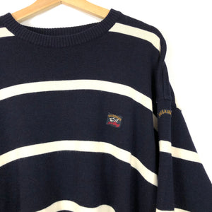 Vintage Paul and Shark Striped Bretagne Sweater - Double Extra Large (XXL) PTP 27"