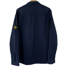 Load image into Gallery viewer, Stone Island Navy Double Pocket Overshirt - Double Extra Large (XXL) PTP 24&quot;
