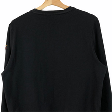 Load image into Gallery viewer, Paul and Shark Black Crew Neck Sweater - Medium (M) PTP 20.5&quot;
