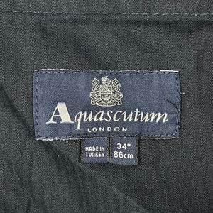 Aquascutum House Club Check Vicuna Shorts - W 34"