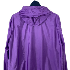 Paul and Shark Purple Hooded Logo Jacket - Large (L) PTP 21.5"