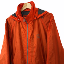 Load image into Gallery viewer, Paul and Shark Orange Nylon Full Zip Hooded Jacket - Large (L) PTP 23.75&quot;
