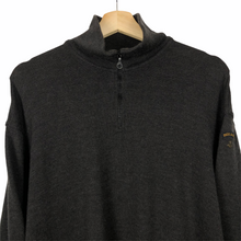 Load image into Gallery viewer, Paul and Shark Grey Bretagne Half Zip Pullover - Large (L) PTP 22.5&quot;
