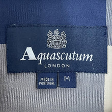 Load image into Gallery viewer, Aquascutum Block Check Short Sleeved Shirt - Medium (M) PTP 21.25&quot;
