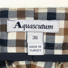 Load image into Gallery viewer, Aquascutum House Club Check Vicuna Shorts - W 36&quot;
