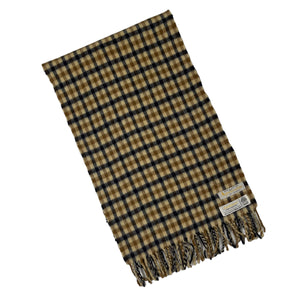 Aquascutum Classic House Check Lambswool Scarf - One Size Fits All