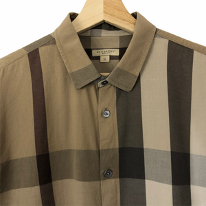 Burberry Brit Classic Nova Check Long Sleeved Shirt - Extra Large (XL) PTP 22.5"