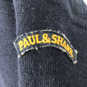 Vintage Paul and Shark Dark Navy Bretagne Sweater - Large (L) PTP 25"