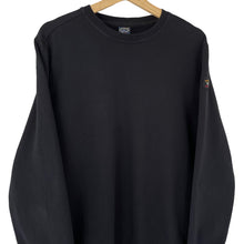 Load image into Gallery viewer, Paul and Shark Black Crew Neck Sweater - Double Extra Large (XXL) PTP 23&quot;
