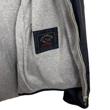 Load image into Gallery viewer, Paul and Shark Navy Hooded Fleece Jacket - Extra Large (XL) PTP 24&quot;
