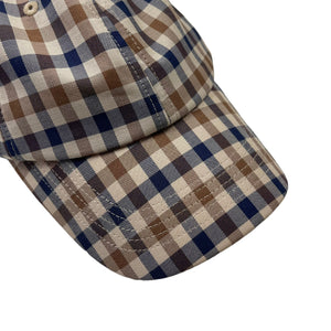 Aquascutum House Check Adjustable Cap  - One Size Fits All