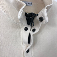 Load image into Gallery viewer, Stone Island Cream Half Zip Sweater - Double Extra Large (XXL) PTP 25.5&quot;
