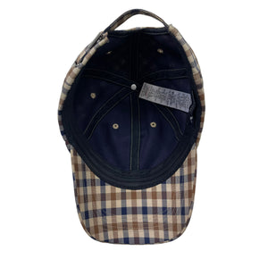 Aquascutum House Check Adjustable Cap  - One Size Fits All