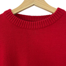 Load image into Gallery viewer, Paul and Shark Bretagne Red Crew Neck Sweater - Small (S) PTP 21&quot;
